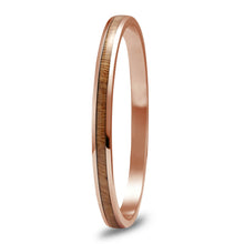 Load image into Gallery viewer, Gum Burl Bangle - Rose Gold - Tyalla - Woodsman Jewelry