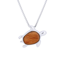 Load image into Gallery viewer, Gum Burl Turtle Necklace - Tyalla - Woodsman Jewelry