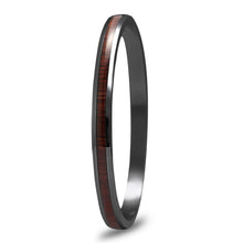 Load image into Gallery viewer, Jarrah Bangle - Gunmetal - Tyalla - Woodsman Jewelry