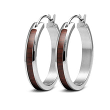 Load image into Gallery viewer, Jarrah Hoop Earrings - Tyalla - Woodsman Jewelry
