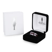 Load image into Gallery viewer, Redwood Cove Titanium Ring - Sequoia - Woodsman Jewelry