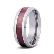 Load image into Gallery viewer, Redwood Cove Titanium Ring - Sequoia - Woodsman Jewelry