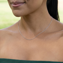 Load image into Gallery viewer, 18 Inch Gunmetal Plated Stainless Steel Box Chain
