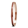 Ancient Kauri Bangle - Rose Gold - Komo Kauri - Woodsman Jewelry