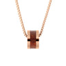Ancient Kauri Classic Barrel - Rose Gold - Komo Kauri - Woodsman Jewelry