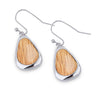 Gum Burl Drop Earrings - Tyalla - Woodsman Jewelry
