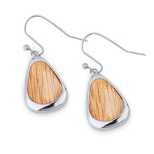 Load image into Gallery viewer, Gum Burl Drop Earrings - Tyalla - Woodsman Jewelry
