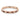 Hawaiian Koa Wood Ladies Link Bracelet - Rose Gold - Komo Koa - Woodsman Jewelry