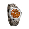 Hawaiian Koa Wood Watch Stainless Steel Band White Bezel – Men’s - Komo Koa - Woodsman Jewelry
