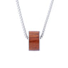 Hawaiian Koa Wood Wide Barrel - Komo Koa - Woodsman Jewelry