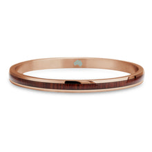 Load image into Gallery viewer, Jarrah Bangle - Rose Gold - Tyalla - Woodsman Jewelry
