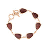 Jarrah Drop Bracelet - Rose Gold - Tyalla - Woodsman Jewelry