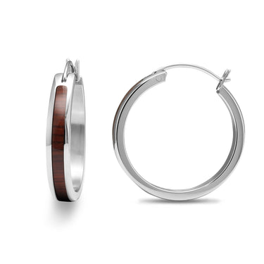 Jarrah Hoop Earrings - Tyalla - Woodsman Jewelry