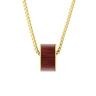 Jarrah Wide Barrel - Yellow Gold - Tyalla - Woodsman Jewelry