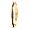 Redwood Bangle - Yellow Gold - Sequoia - Woodsman Jewelry