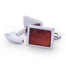 Redwood Rectangular Cufflinks - Sequoia - Woodsman Jewelry